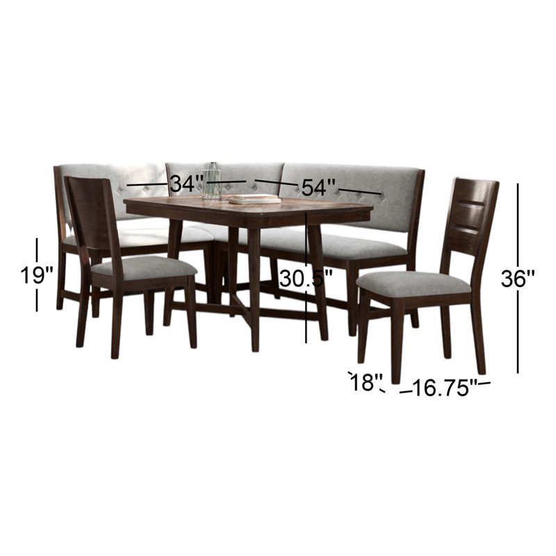 Ensemble repas 4 pièces Brae Giddeon