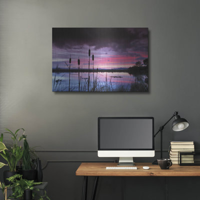 " Purple Skies " by Dennis Frates