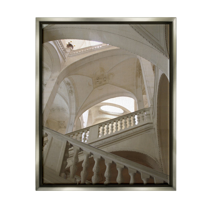 Winston Porter Elegant Architecture Photography Framed Floater Canvas Wall Art Design By Daphne Polselli