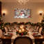 «Christmas Snowman Winter Holiday Christmas», ensemble de 3 impressions sur toile-655032325