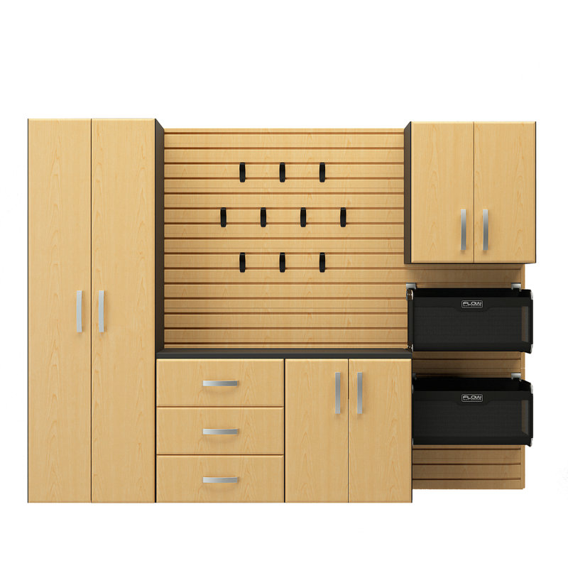 Deluxe 4 Piece Storage System, Maple