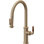 Pull-Down Kitchen Faucet With Squeeze Sprayer - High Arc Spout