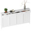 Radiator Cover with Drawers,Wooden Radiator Cabinet with Chevron Slat Modern Style, for Living Room Bedroom Hallway-136916293-136916297