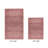 Makaylynn Premium 100% Cotton 2155 GSM 2-Piece Bath Rug Set, OEKO-TEX® Certified, Non-Slip Spray Latex Backing, Plush Tufted, Super Absorbent, Machine Washable Bathroom Rugs, Pink-122439398-97762382