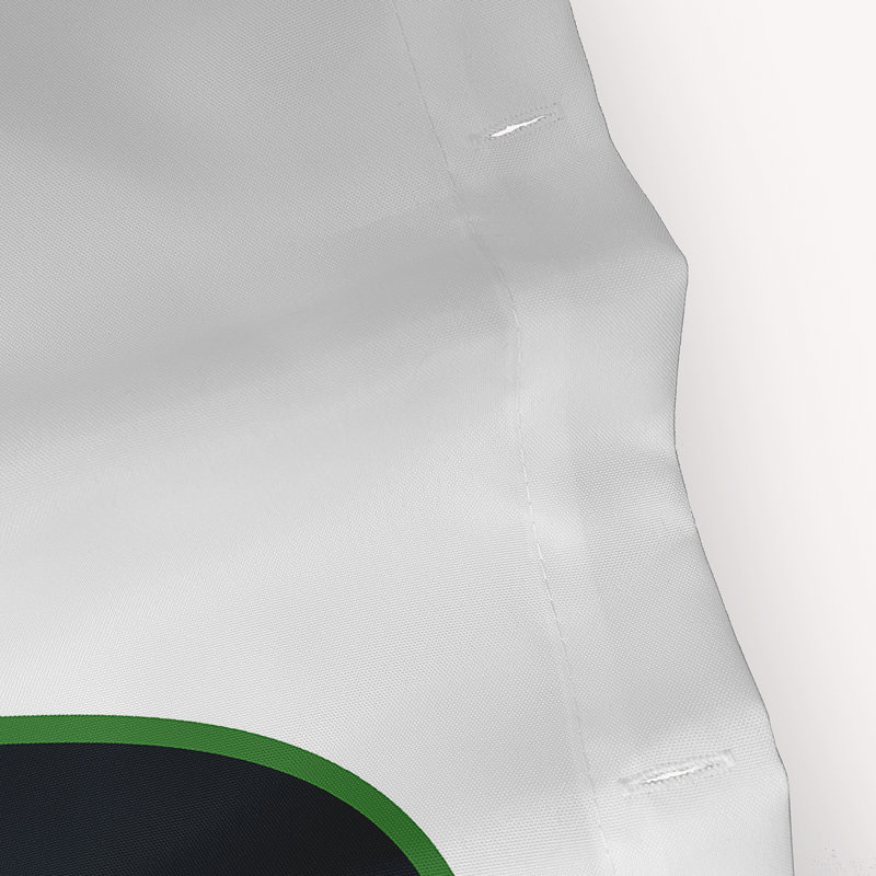 Rideau de douche simple Clairemarie, Vert