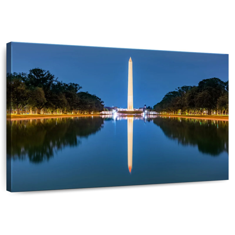 Lilie Washington Monument Reflection, 26" H x 39" W
