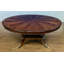 Round Mahogany Wood Dining Table