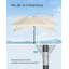 Dow 160cm Beach Parasol-39951530