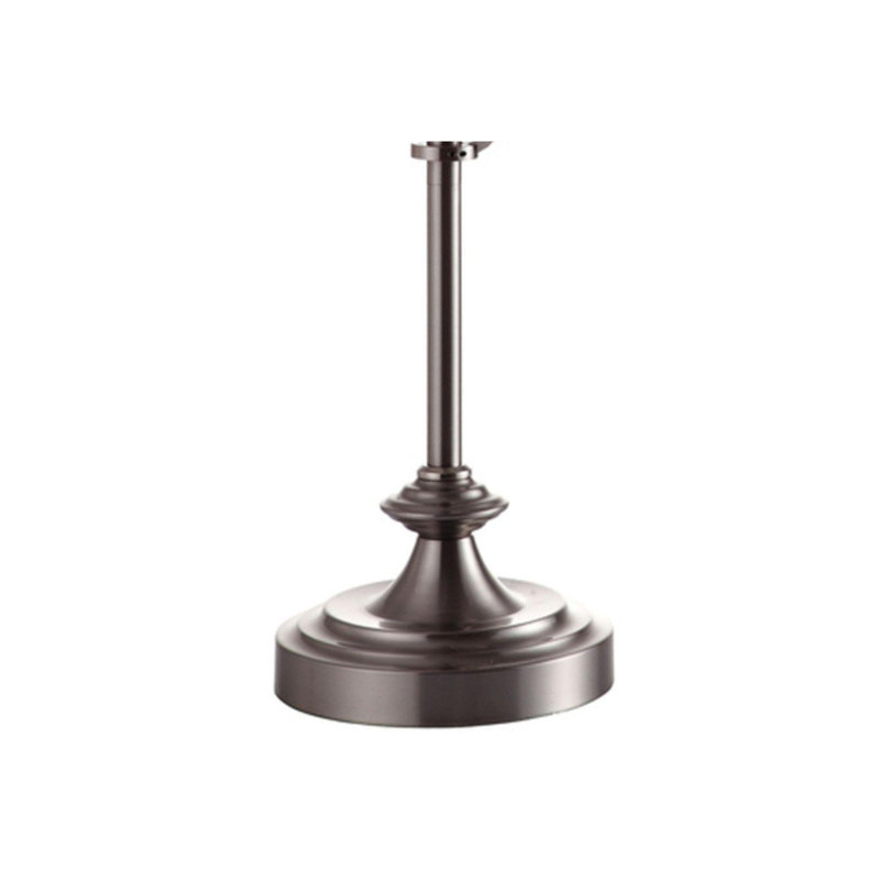 Silver Metal Swing Arm Table Lamp