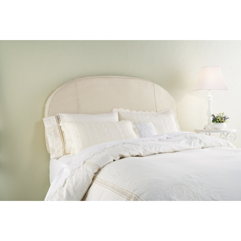 Diamond Upholstered Headboard, King, Brick