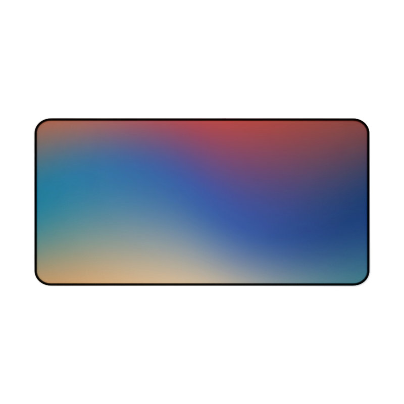 Polyester Desk Pad, 14.4x12.1