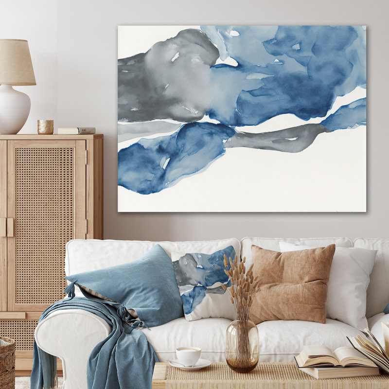 «Feeling Honolulu Blue IX», reproduction sur toile, L 44 po x H 34 po, Toile tendue
