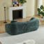 Fauteuil inclinable convertible incurvé de 86 pouces-2106856177
