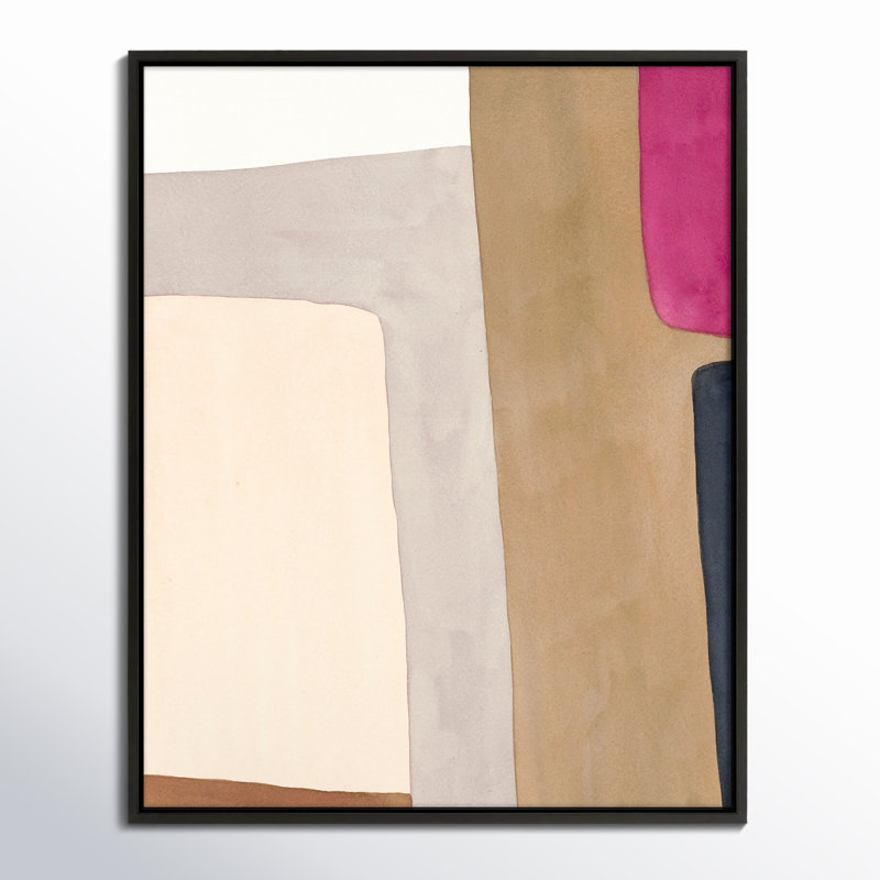 A Highlight Of Fuchsia by Julia Balfour, White Framed Canvas, 20" H x 16" W x 1.4" D