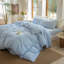 Ensemble de housse de couette à rayures XINMIANFANG-116484896-117371575