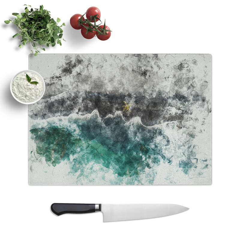 The Wonders of Hawaii Chopping Board, 20cm W x 28.5cm L