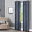 Ralon Polyester / Linen Light-Filtering Geometric Print Curtain Panel with Grommet Top-406228343-406228297