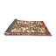 Tapis oriental rouge / beige / bleu-1351856547