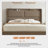 Upholstered Platform Bed with Hydraulic Lift-1630187319-1630187312