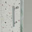 Porte de douche pivotante pivotante avec verre trempé-113150552