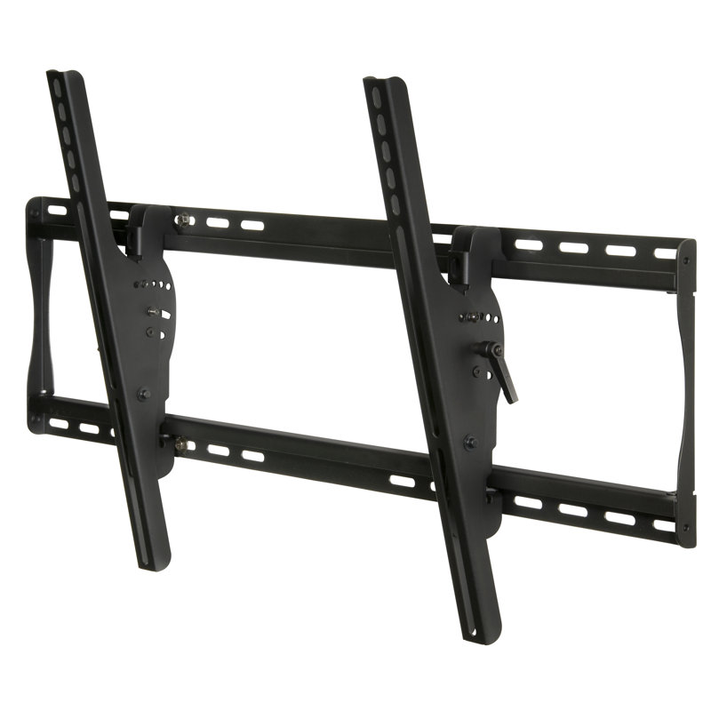 Smart Mount Peerless-AV Single Screen Wall Mount, Black, Security Screws