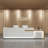 Maurissa Rectangular Laminate Reception Desk-991874009