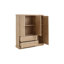Susy 3 Door Manufactured Wood Wardrobe-789551689