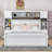 Vytis Queen Size Wooden Platform Bed With 4 Drawers and Headboard-1639656375
