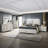 Luxury Glam Nightstand Of 2-Drawers 1Pc