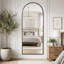 Miroir de plancher surdimensionné avec support et miroir mural-34973748-45875827