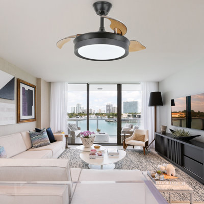 Chesterine 36'' Ceiling Fan with LED Lights