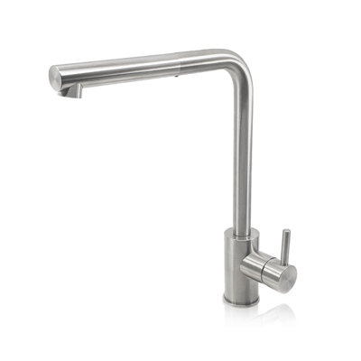 Acquaco Linki Kitchen Deck Mount Single-Hole Single Handle Pull-Down Kitchen Faucet with 9-1/4'' Spout Reach