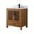 30" Free Standing Single Bathroom Vanity with Quartz Top-586006286