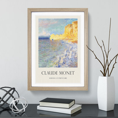 Morning in Etretat by Claude Monet - Picture Frame Painting