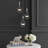 Wani 3 - Light Chrome LED Cluster Pendant