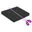 Vidaxl Rubber Pad Black Rubber Minimalist Office Non-Slip Square Durable-124587360