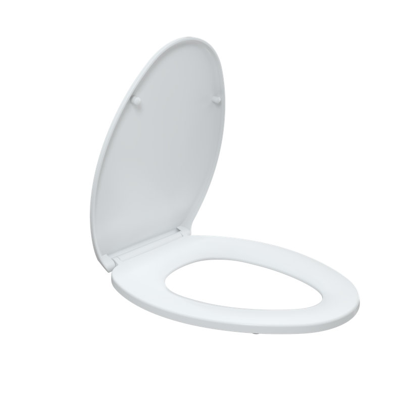 Siège de toilette allongé