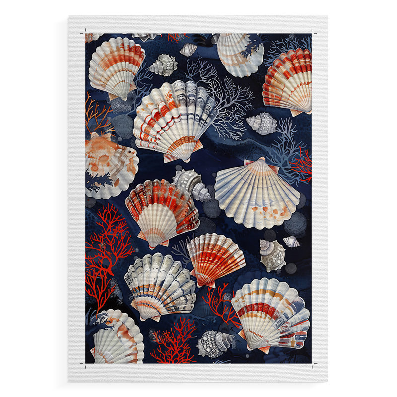 NAUTICAL Series CECVII - Impression sur toile seulement - NON CADRE, H 12 po x l 8 po
