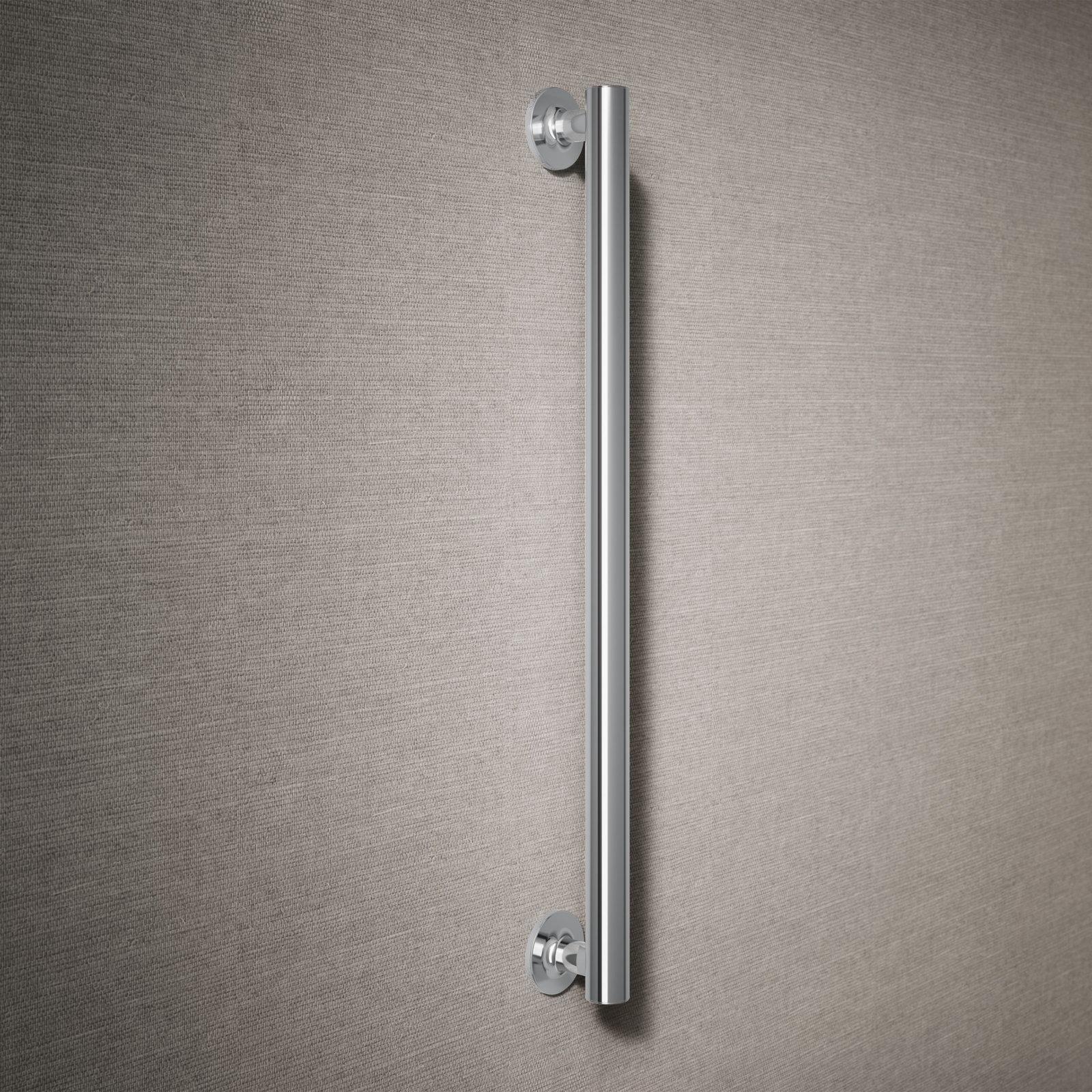 Purist Grab Bar, 24"W, Polished Stainless
