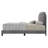 Grey Upholstered Queen Bed