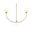 Living District Nyomi 42 Inch chandelier in Satin Gold-1367942784-1367942790