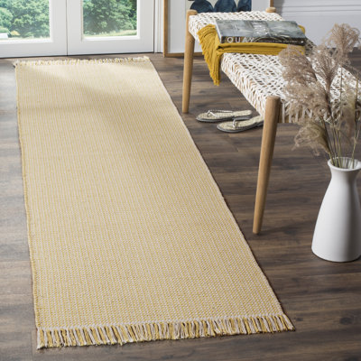 Cayman Hand Woven Cotton Striped Rug