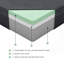 Matelas en mousse viscoélastique infusée de gel de thé vert 11 pouces, gris, matelas dans une boîte-446804059