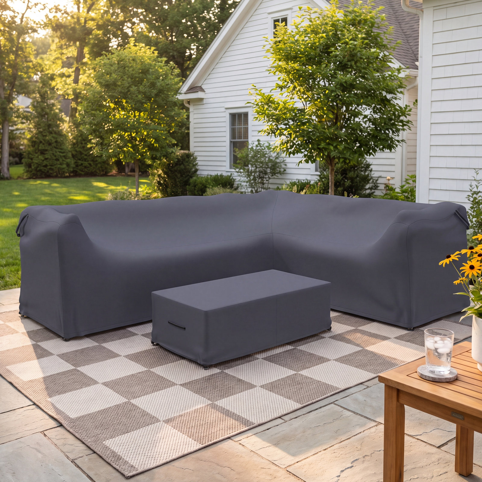 Deep Seating Outdoor Sectional Cover