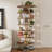 8-Tier 360°Revolving Shoe Storage Rotating Lazy Shoe Rack Entryway Bedroom Hallway-883169471
