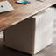 Bureau rectangulaire en bois manufacturé brun noisette-1222766204-1222766206