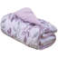  Ensemble d'édredon réversible en microfibre mauve / gris 8 pièces-1802057383