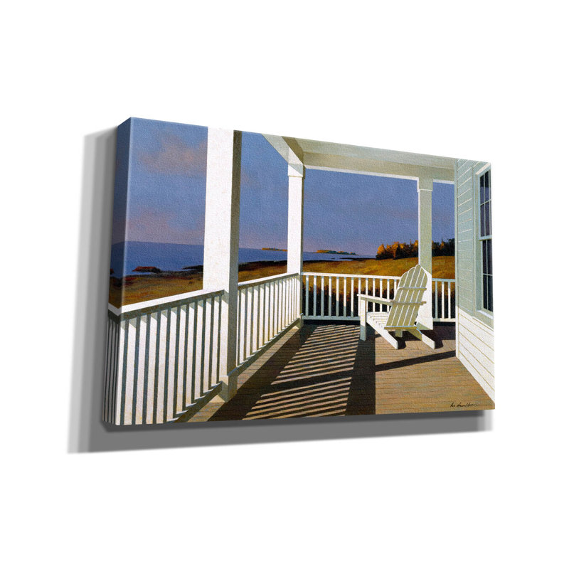 «Porch 2» par Zhen-Huan Lu, art mural sur toile, H 26 po x l 40 po x P 1,5 po