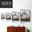 Paysages de la série XLV III - reproduction encadrée de qualité supérieure - prête à être accrochée - aucun clou requis-2009607574-2009607573