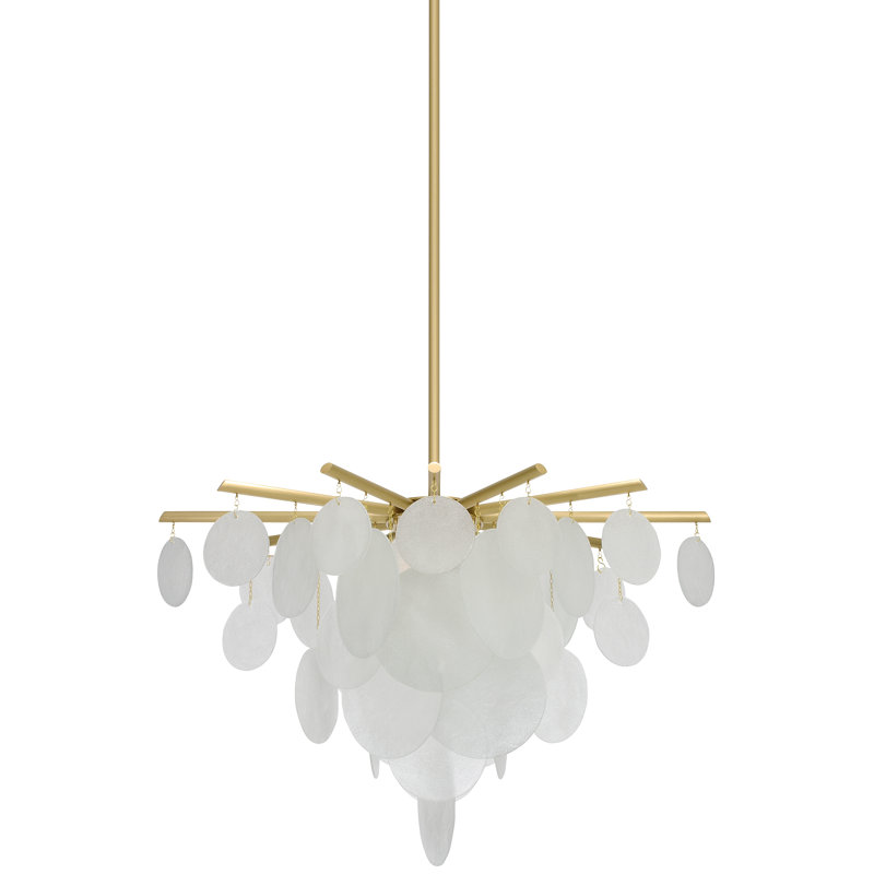 Lustre moyen Nimbus, Laiton satiné